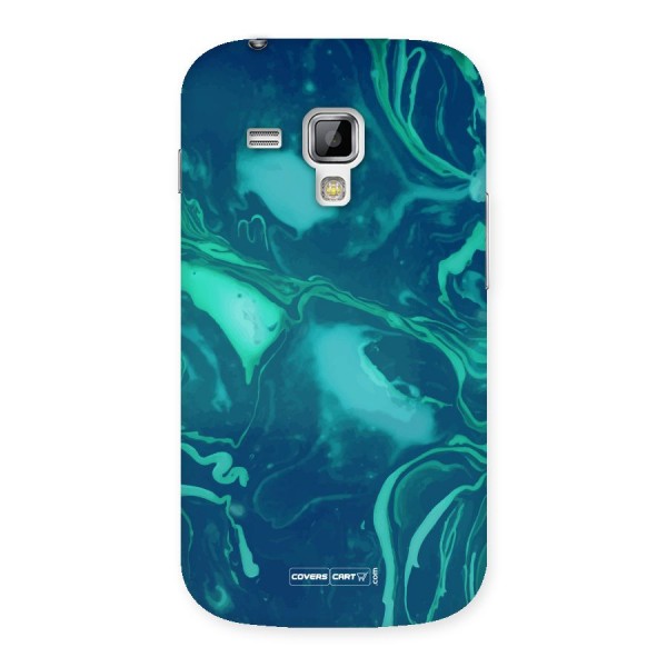 Jazzy Green Marble Texture Back Case for Galaxy S Duos