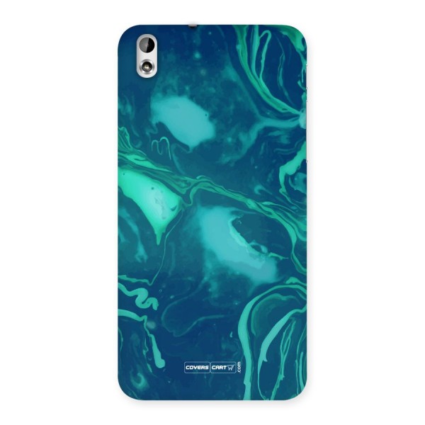 Jazzy Green Marble Texture Back Case for HTC Desire 816