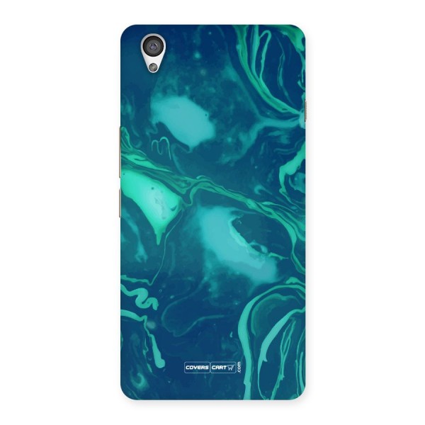 Jazzy Green Marble Texture Back Case for OnePlus X