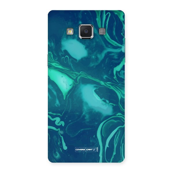 Jazzy Green Marble Texture Back Case for Samsung Galaxy A5