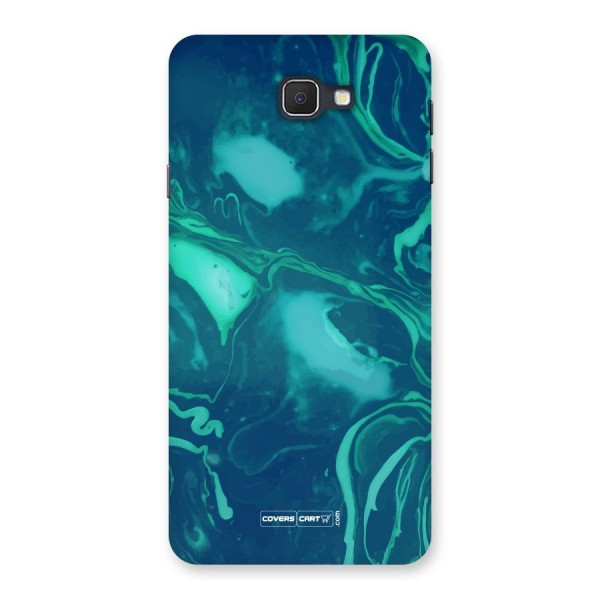 Jazzy Green Marble Texture Back Case for Samsung Galaxy J7 Prime