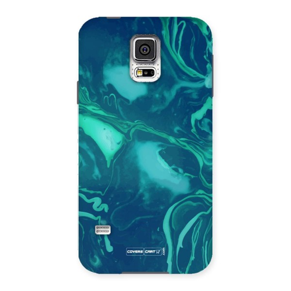 Jazzy Green Marble Texture Back Case for Samsung Galaxy S5