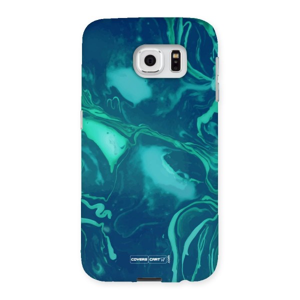 Jazzy Green Marble Texture Back Case for Samsung Galaxy S6