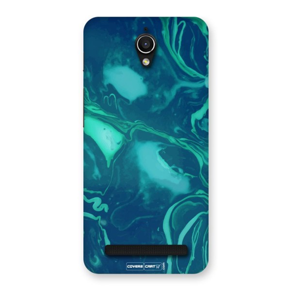 Jazzy Green Marble Texture Back Case for Zenfone Go