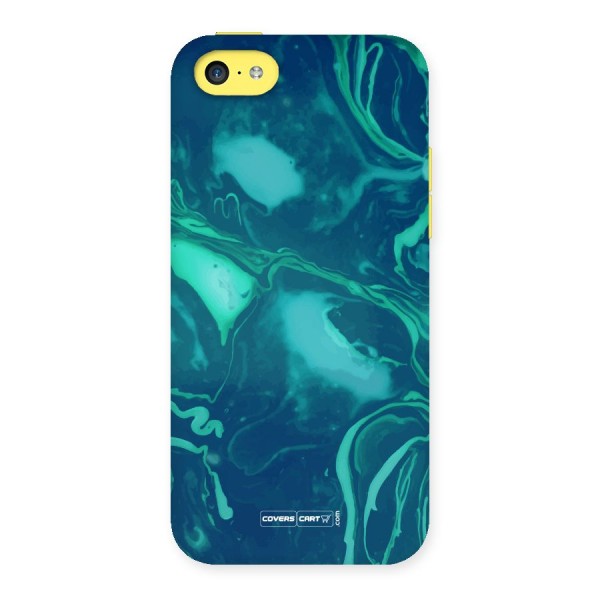 Jazzy Green Marble Texture Back Case for iPhone 5C