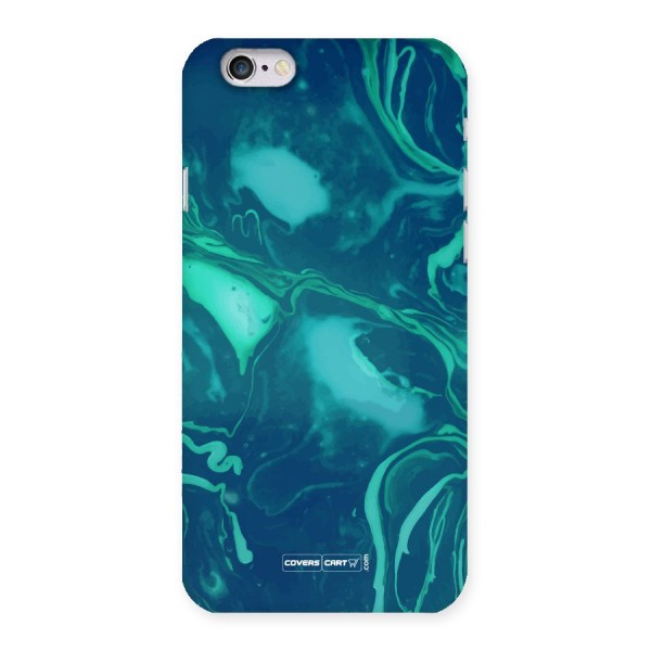 Jazzy Green Marble Texture Back Case for iPhone 6 6S