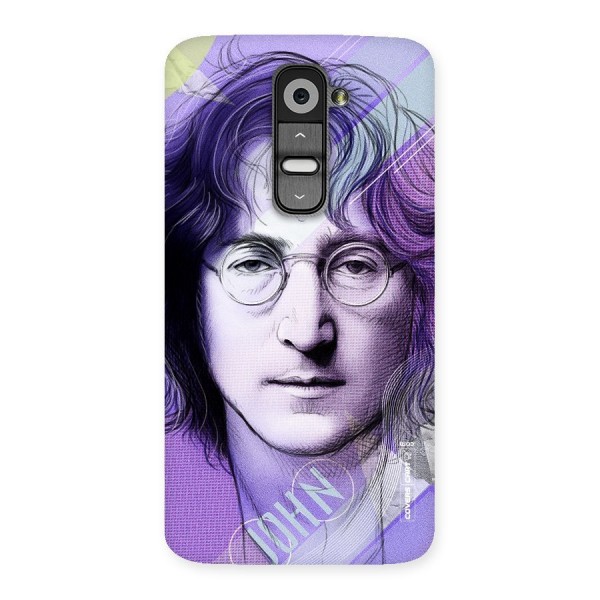 John Lennon Artwork Back Case for LG G2