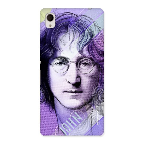John Lennon Artwork Back Case for Xperia M4 Aqua