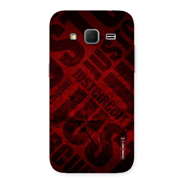 Just Circuit Back Case for Galaxy Core Prime