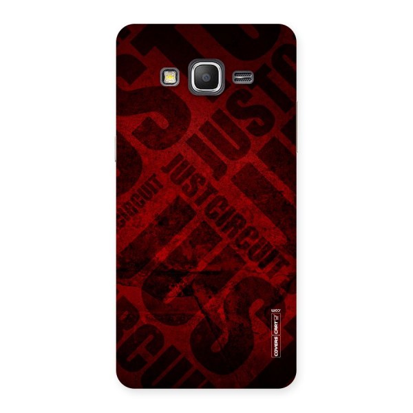 Just Circuit Back Case for Galaxy Grand Prime