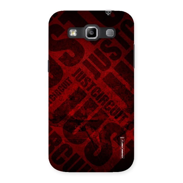 Just Circuit Back Case for Galaxy Grand Quattro