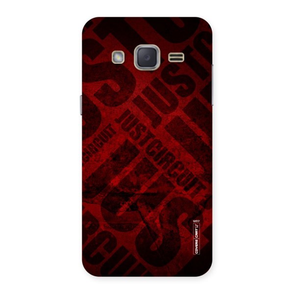 Just Circuit Back Case for Galaxy J2