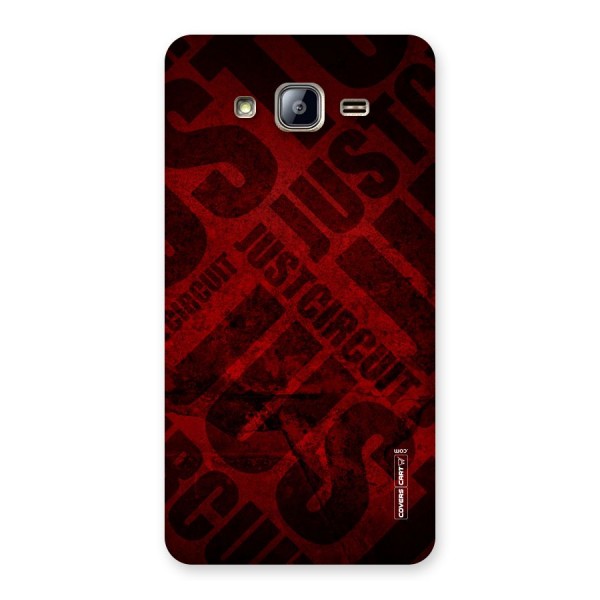 Just Circuit Back Case for Galaxy On5
