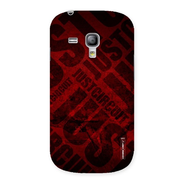 Just Circuit Back Case for Galaxy S3 Mini