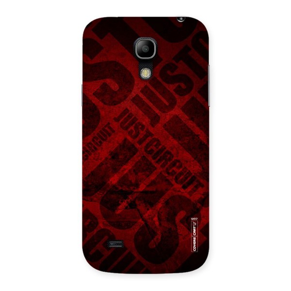 Just Circuit Back Case for Galaxy S4 Mini