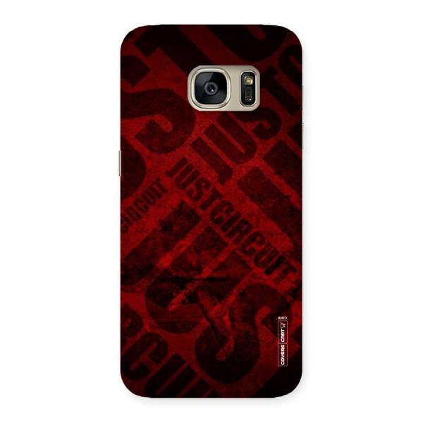 Just Circuit Back Case for Galaxy S7