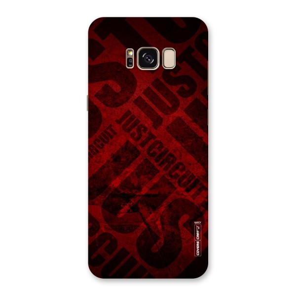 Just Circuit Back Case for Galaxy S8 Plus