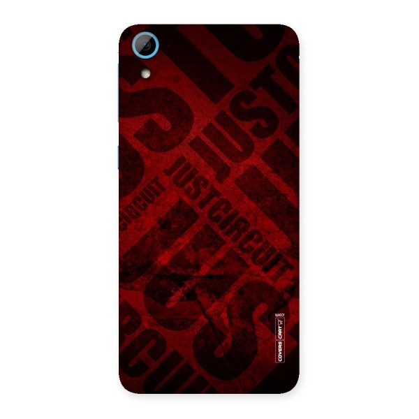 Just Circuit Back Case for HTC Desire 826