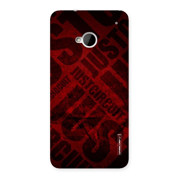 Just Circuit Back Case for HTC One M7