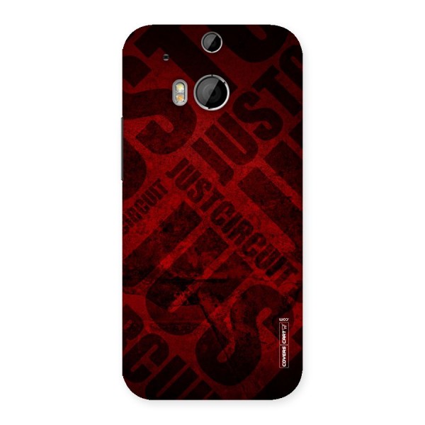 Just Circuit Back Case for HTC One M8