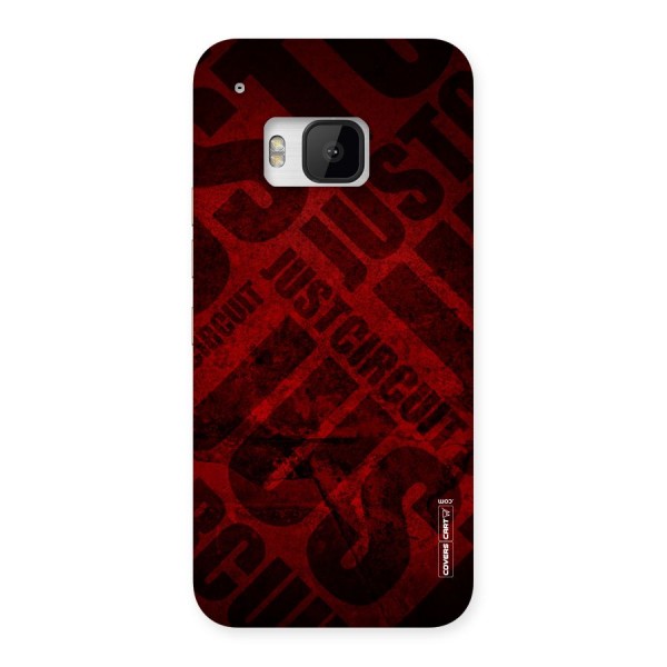 Just Circuit Back Case for HTC One M9