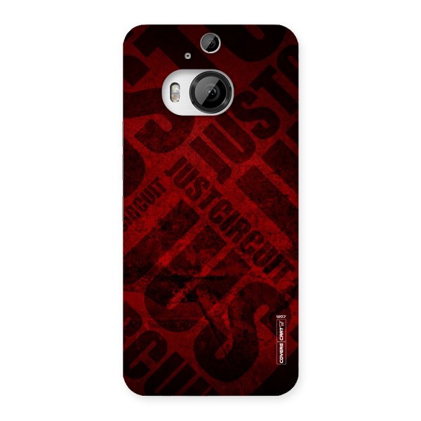 Just Circuit Back Case for HTC One M9 Plus