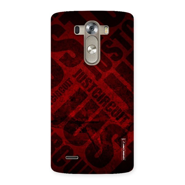 Just Circuit Back Case for LG G3