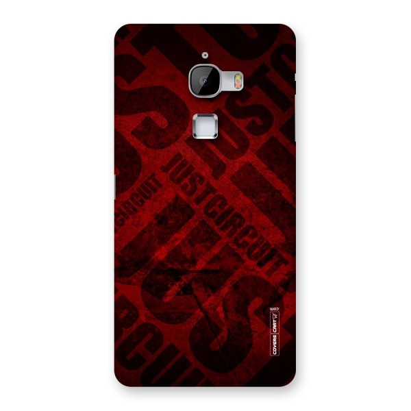 Just Circuit Back Case for LeTv Le Max