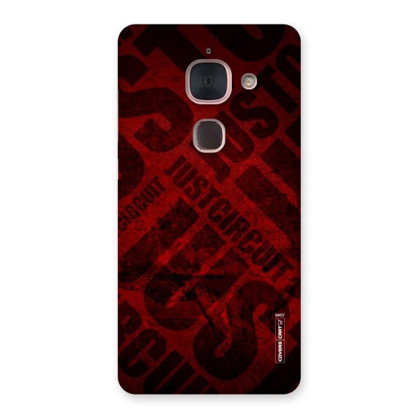 Just Circuit Back Case for Le Max 2
