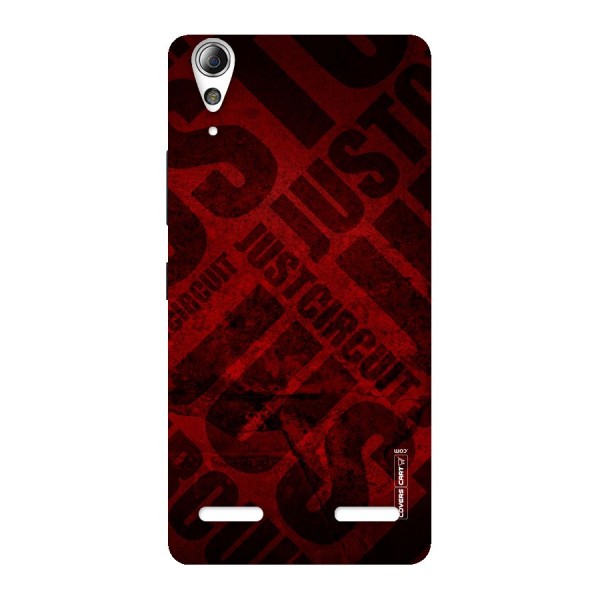 Just Circuit Back Case for Lenovo A6000