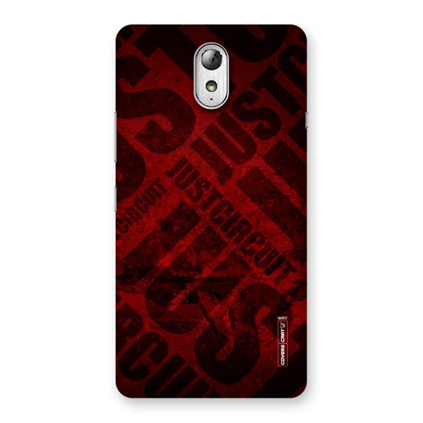 Just Circuit Back Case for Lenovo Vibe P1M