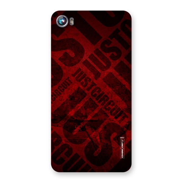 Just Circuit Back Case for Micromax Canvas Fire 4 A107