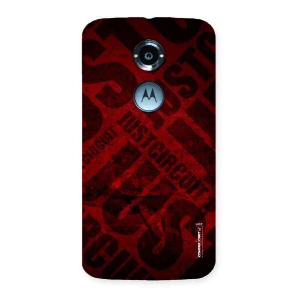 Just Circuit Back Case for Moto X 2nd Gen