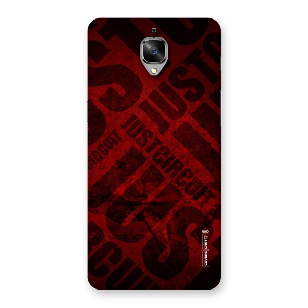 Just Circuit Back Case for OnePlus 3T