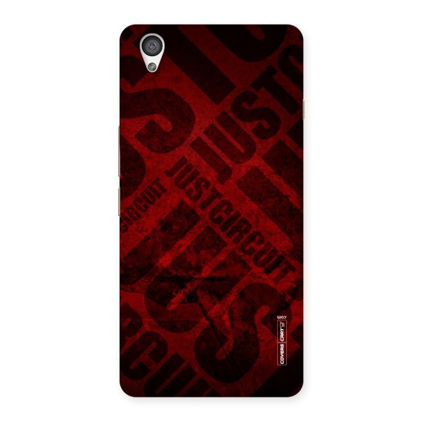 Just Circuit Back Case for OnePlus X