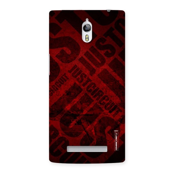 Just Circuit Back Case for Oppo Find 7