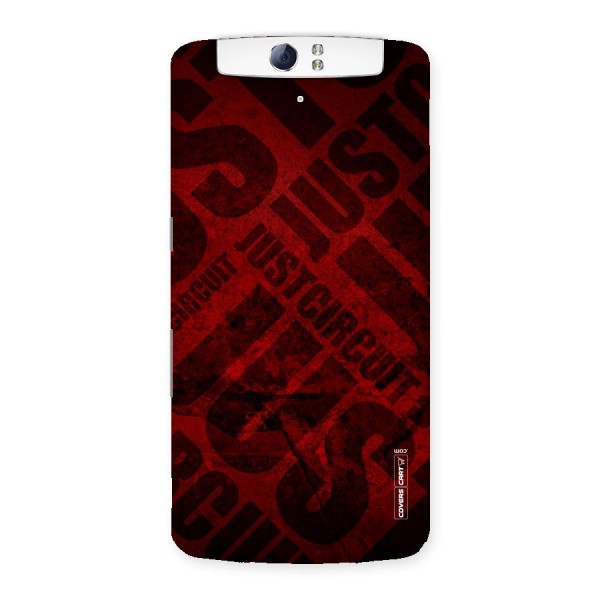 Just Circuit Back Case for Oppo N1