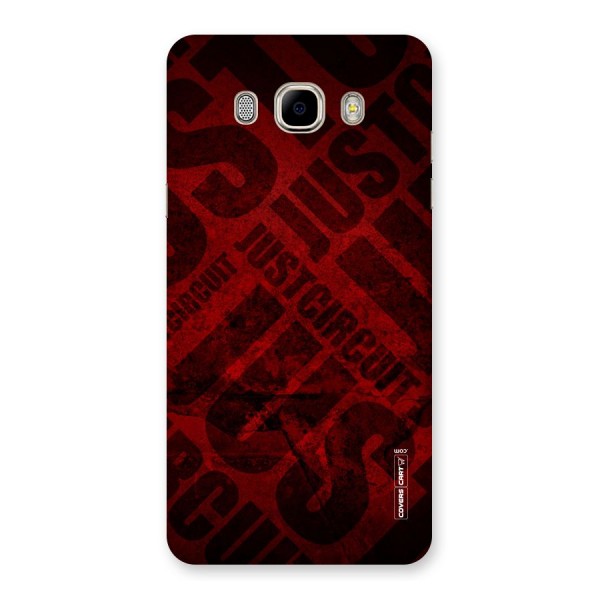 Just Circuit Back Case for Samsung Galaxy J7 2016