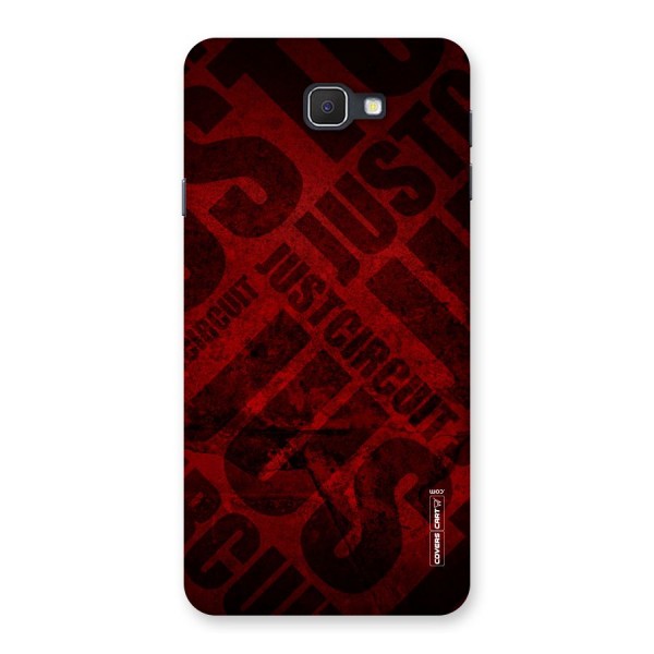 Just Circuit Back Case for Samsung Galaxy J7 Prime