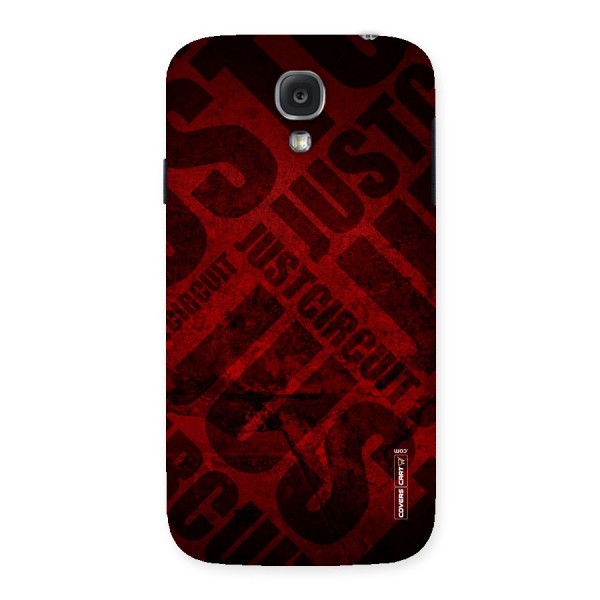 Just Circuit Back Case for Samsung Galaxy S4