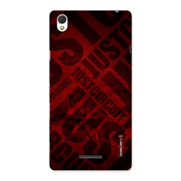 Just Circuit Back Case for Sony Xperia T3