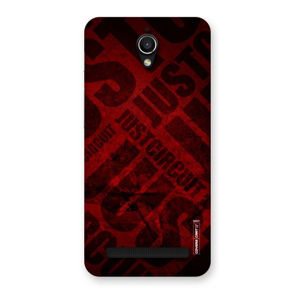Just Circuit Back Case for Zenfone Go