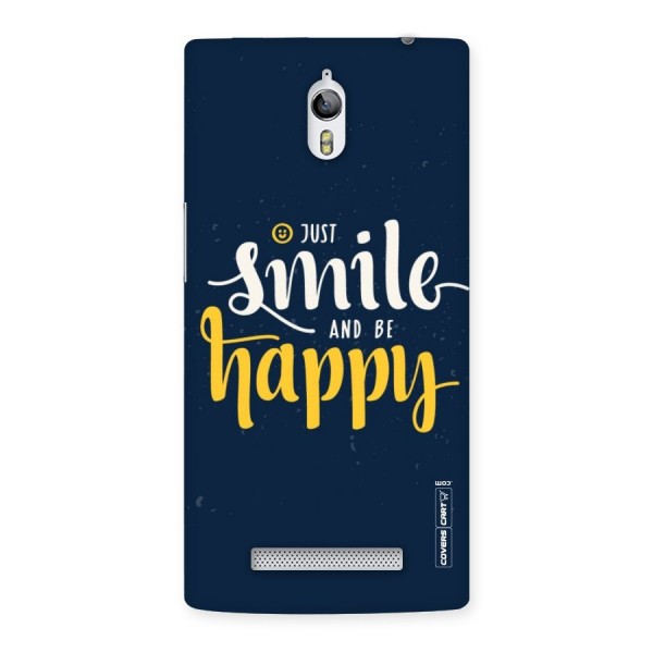 Just Smile Back Case for Oppo Find 7