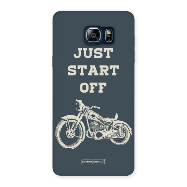 Just Start Off Back Case for Galaxy Note 5