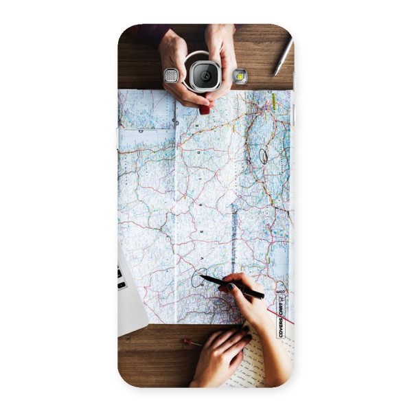 Just Travel Back Case for Galaxy A8