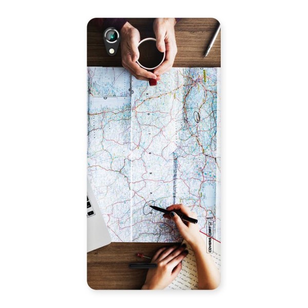 Just Travel Back Case for Lava Iris 800