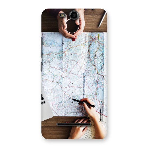 Just Travel Back Case for Micromax Canvas Juice 3 Q392