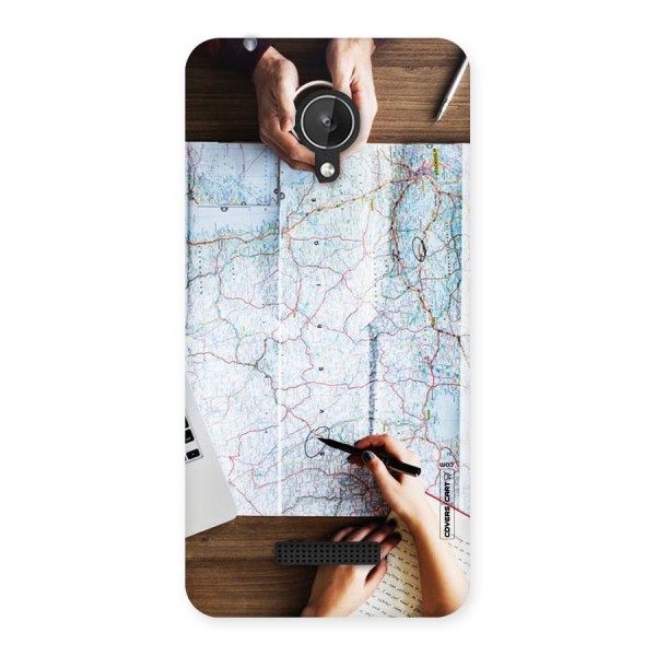 Just Travel Back Case for Micromax Canvas Spark Q380