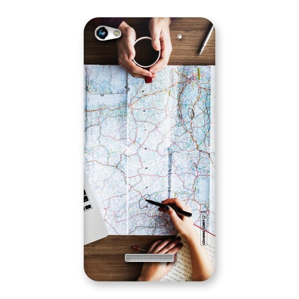 Just Travel Back Case for Micromax Hue 2