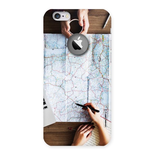 Just Travel Back Case for iPhone 6 Logo Cut